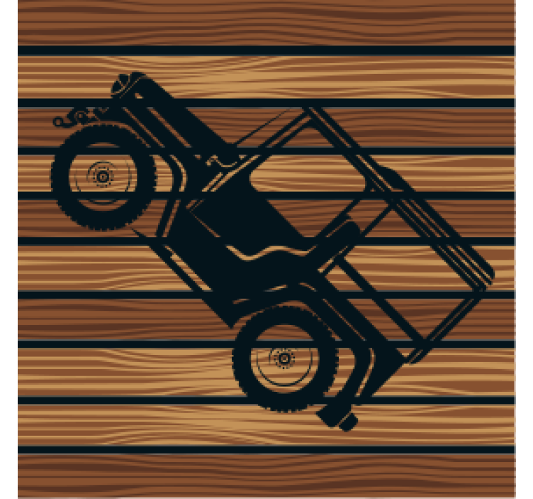 Coasters vintage off-road vehicle coasters - TenStickers