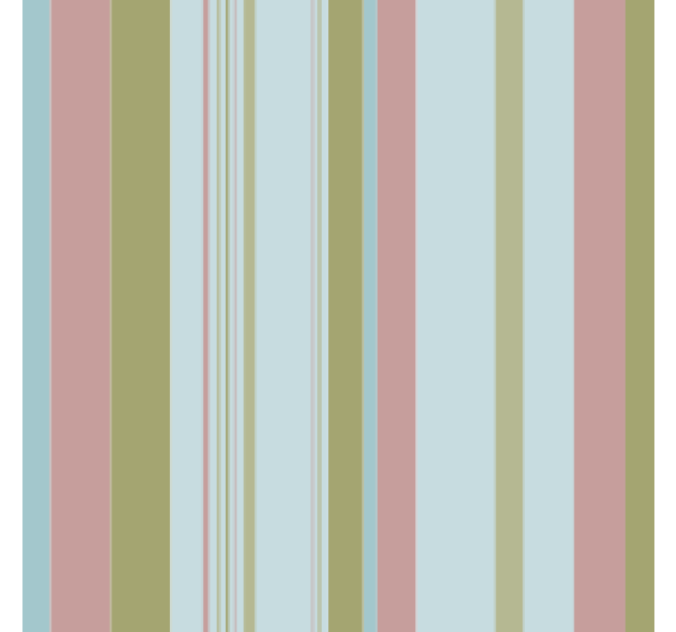 Vibrant striped motif coasters - TenStickers