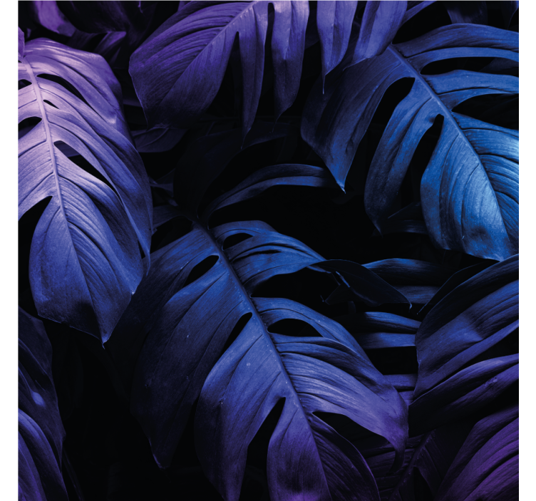 Coasters with lush green leaf designs - TenStickers