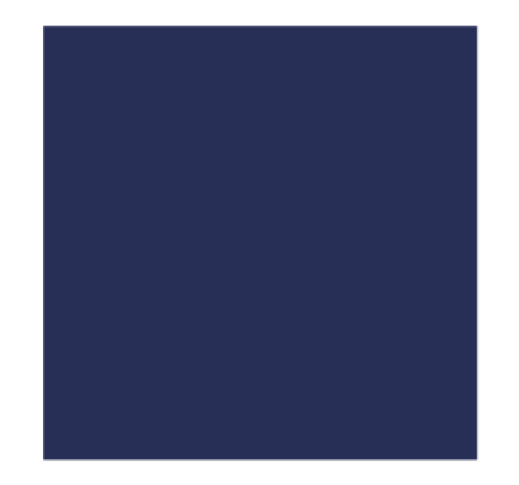 Modern coasters in deep blue background - TenStickers