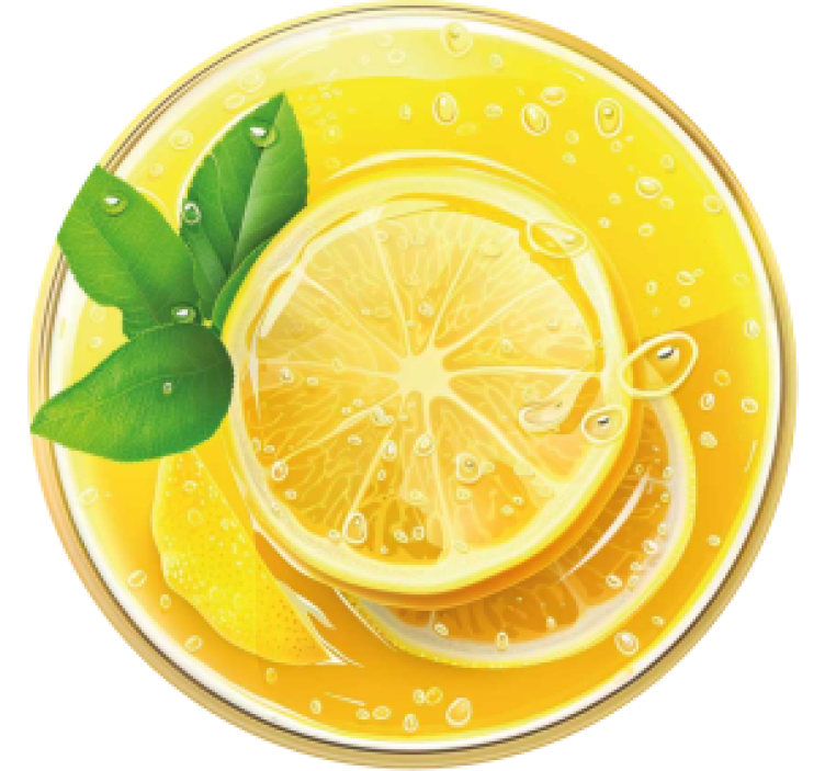 Lemonade more coasters - TenStickers