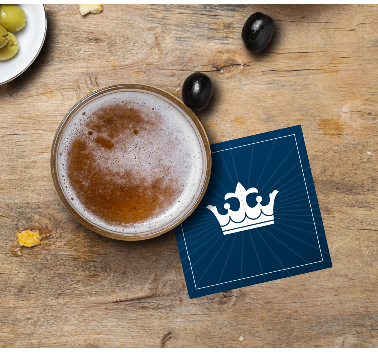 King's Crown more coasters - TenStickers