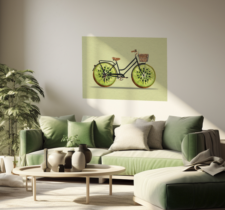 kiwi bike poster - TenStickers