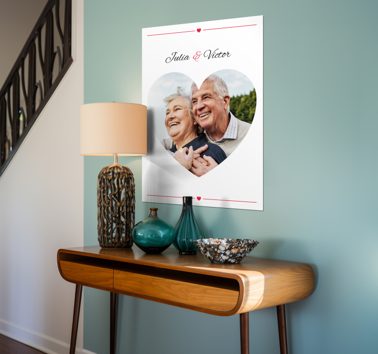 grandparents customisable poster - TenStickers