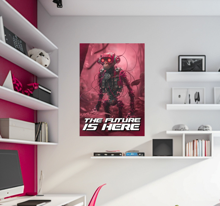 Robot MonkeyRobot Monkey is a robotic creature that is designed t - TenStickers