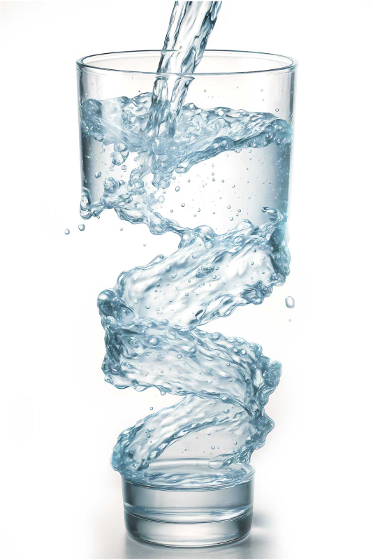 Kitchen poster glass of water - TenStickers