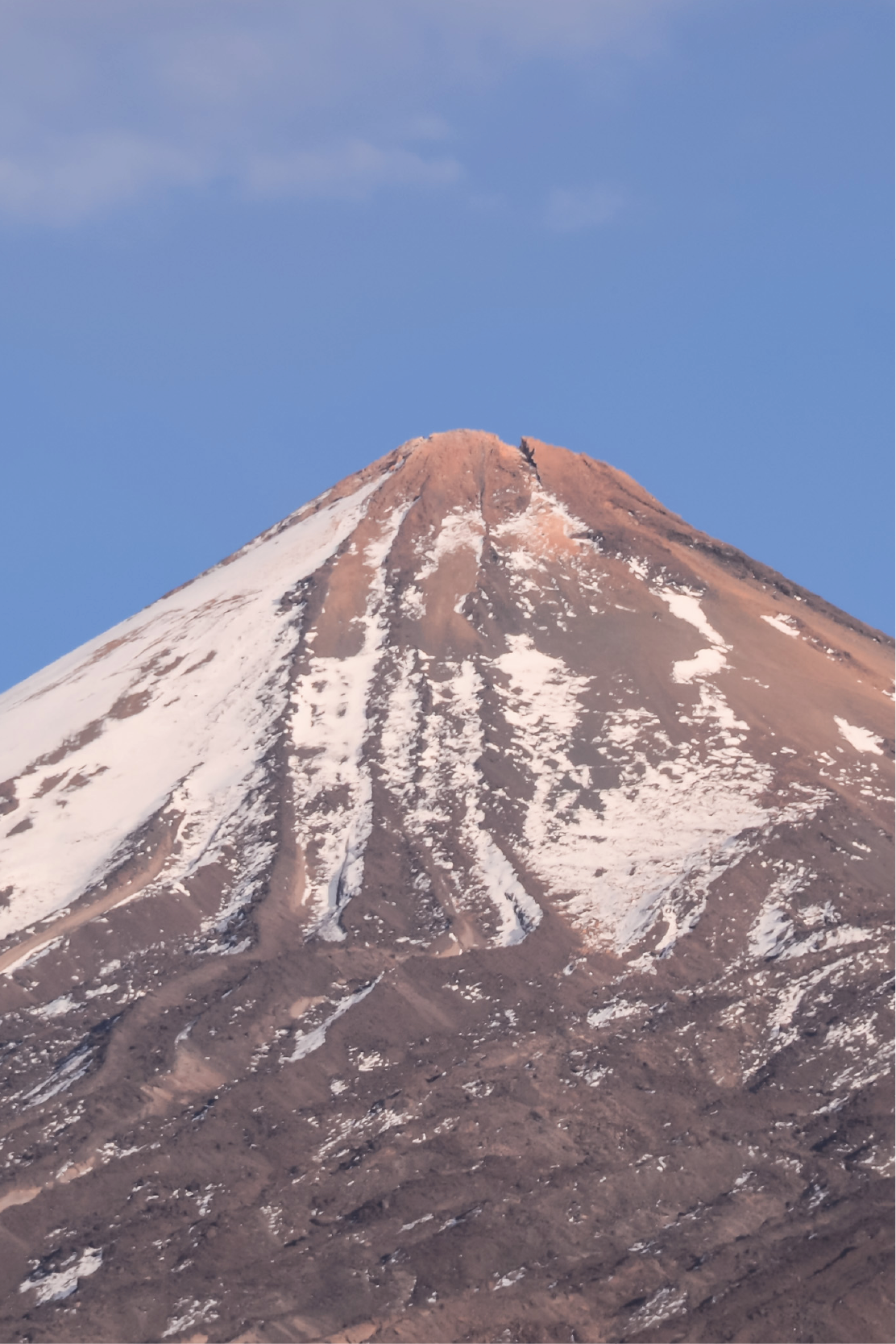 Living room poster teide mountain artwork - TenStickers