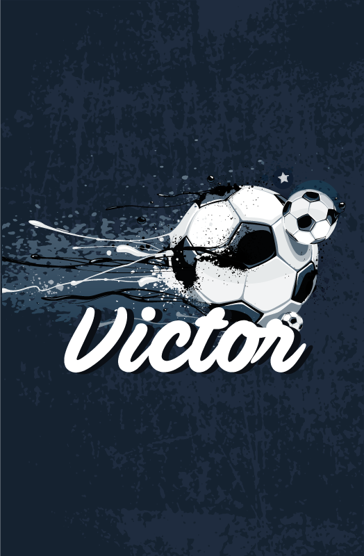 Nursery poster original design with name - TenStickers