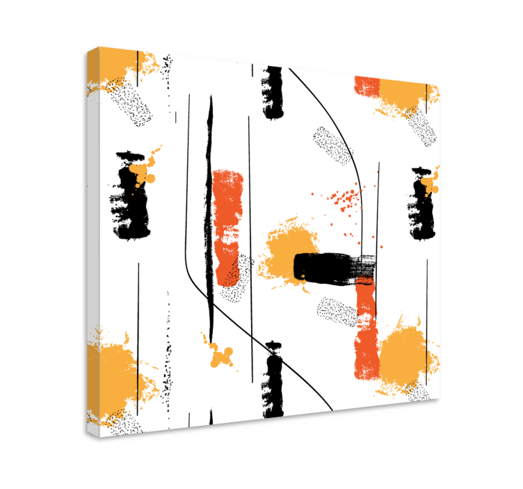 Abstract Expressionism abstract wall art  1 - TenStickers