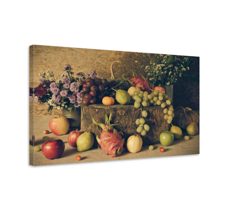 Different fruits Kitchen wall print - TenStickers