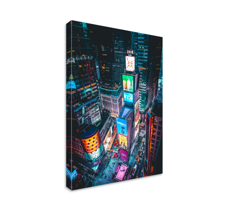 Time square New York  city canvas prints - TenStickers