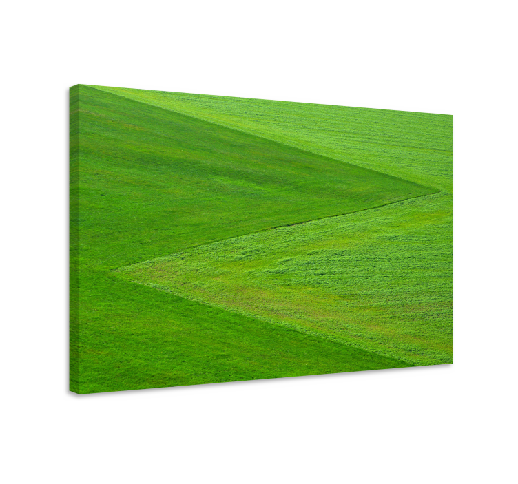 Landscape canvas lush green terrain canvas - TenStickers