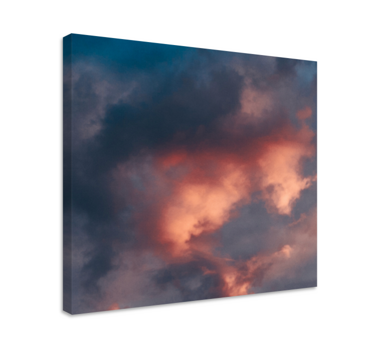 Landscape canvas dramatic cloud patterns - TenStickers