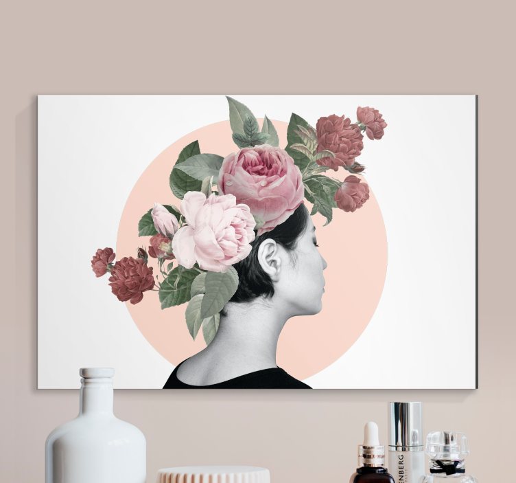 Glamour style artistic portrait art prints - TenStickers