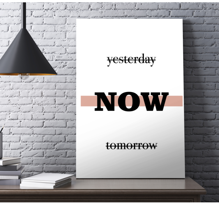 Inspire your day quote canvas - TenStickers