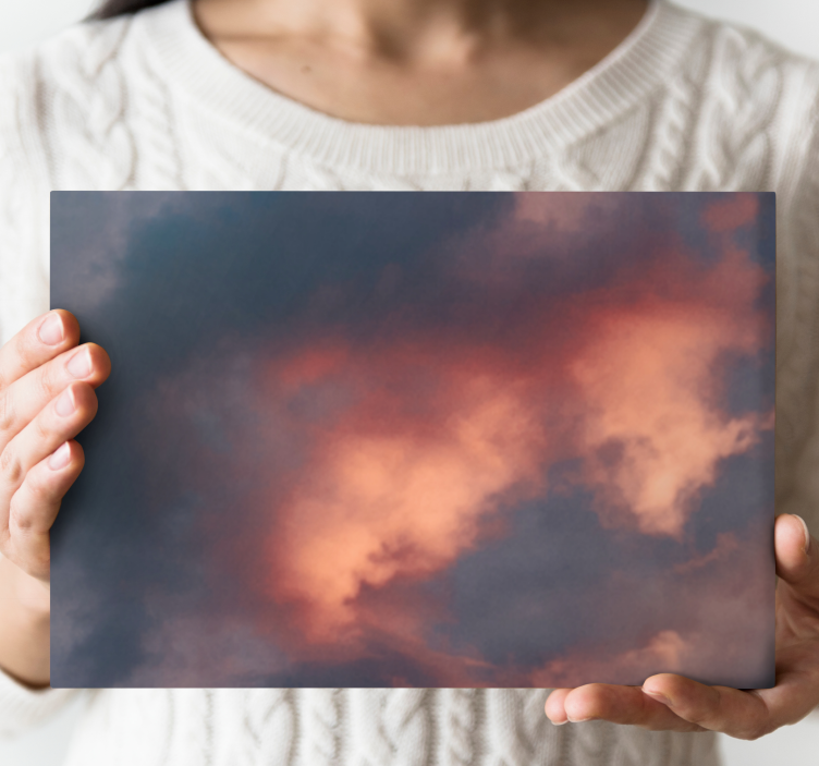 Landscape canvas dramatic cloud patterns - TenStickers