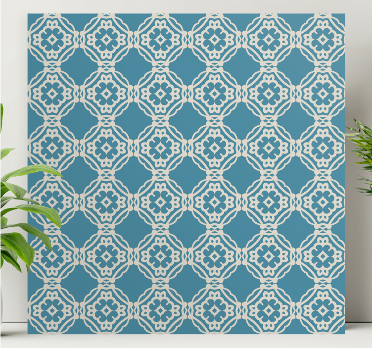 Modern canvas art geometric pattern design - TenStickers