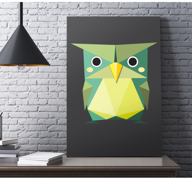 Origami owl animal canvas prints - TenStickers