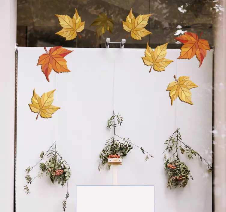 Autumn Leaves Wall Decals - TenStickers