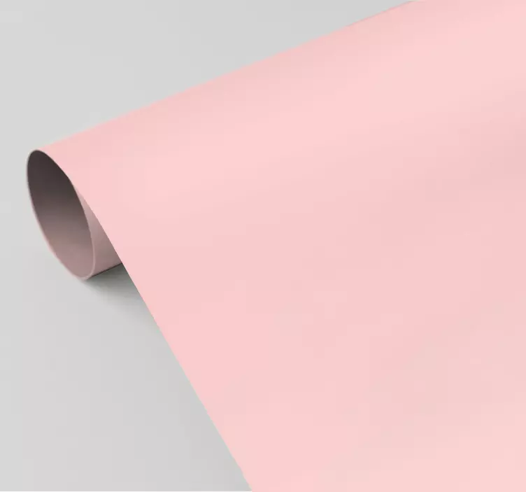 Pink plain vinyl wall sheet - TenStickers