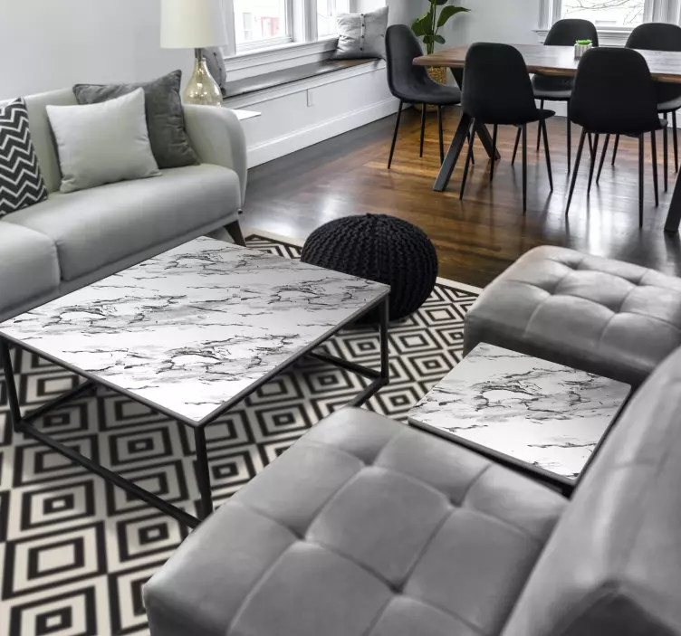 Object sticker sophisticated marble surface - TenStickers