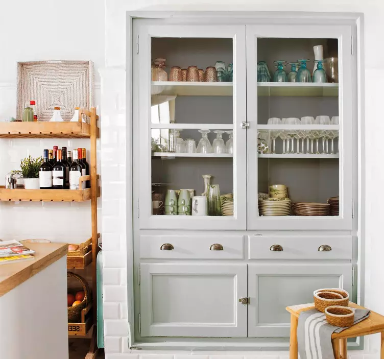 Gray furniture decal  3600 - TenStickers