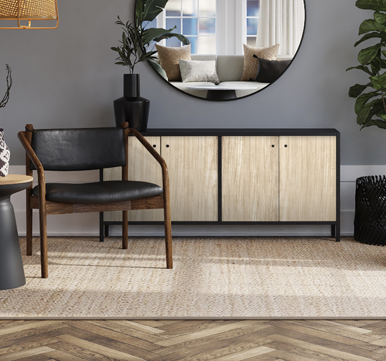 Light colored wood furniture decal  3600 - TenStickers