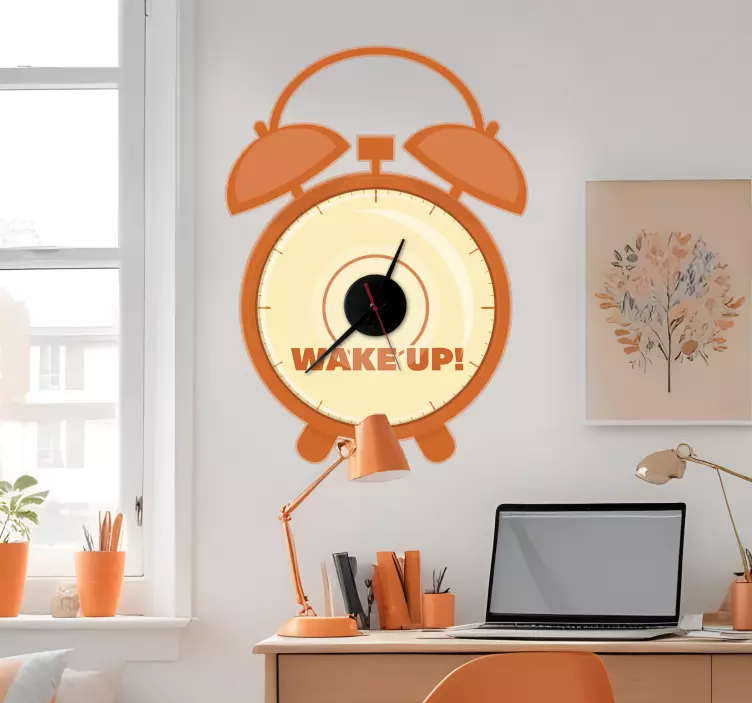 Alarm Clock Sticker for you - TenStickers