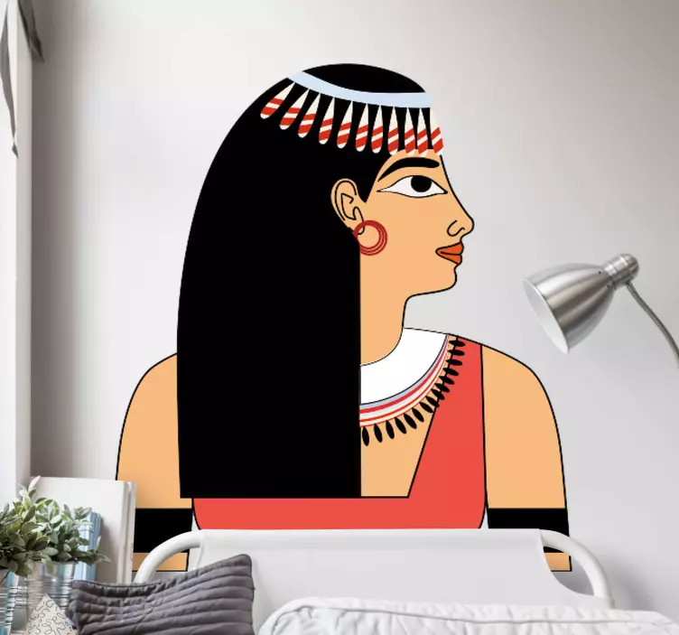 Ancient Egyptian woman Politics Stickers - TenStickers