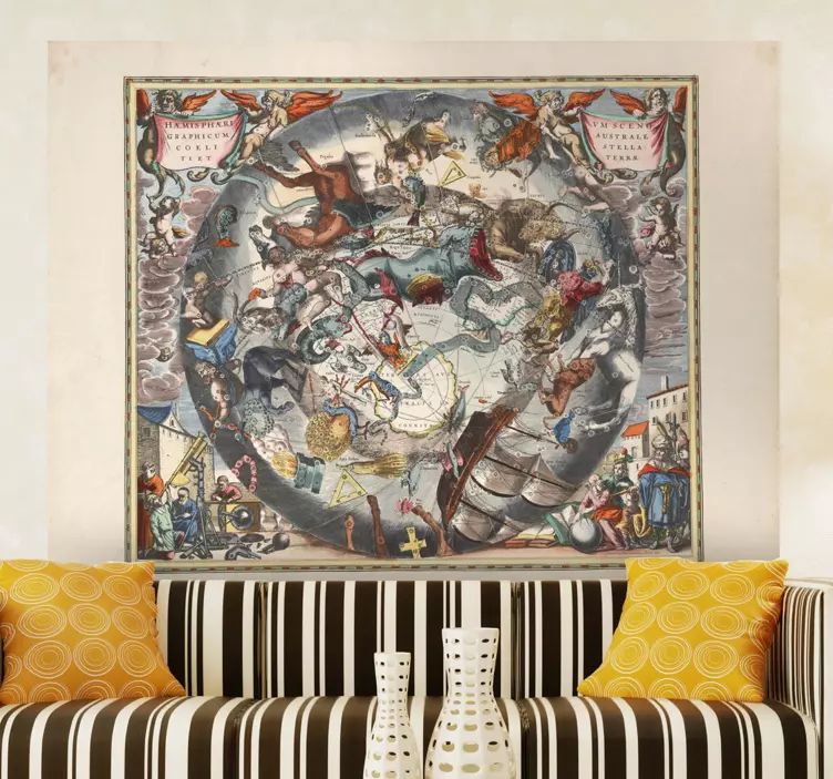 Ancient World Map Sticker - TenStickers