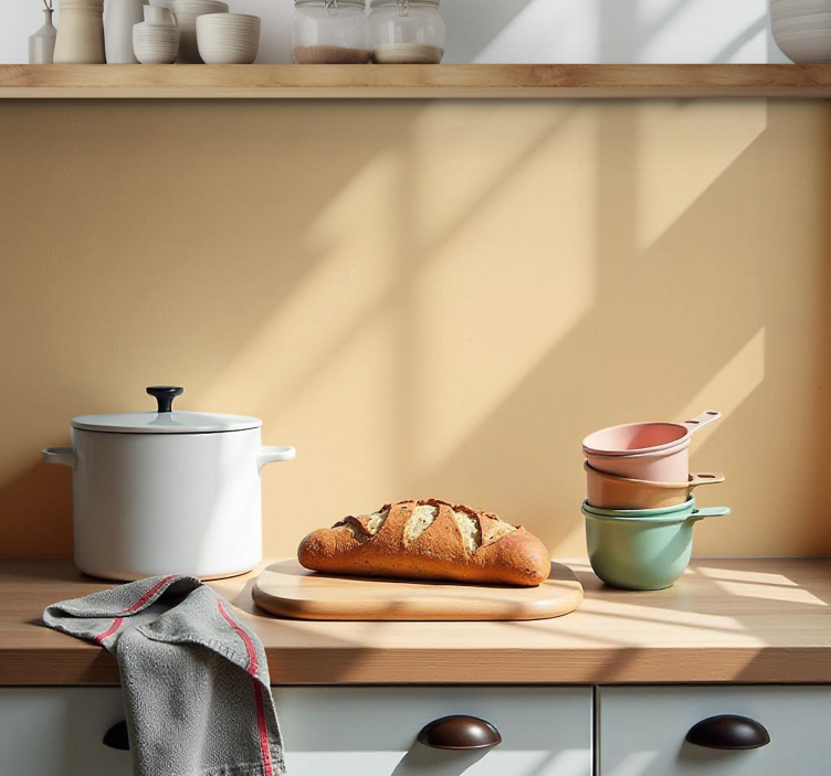 backsplash plain colors utensil  sticker - TenStickers