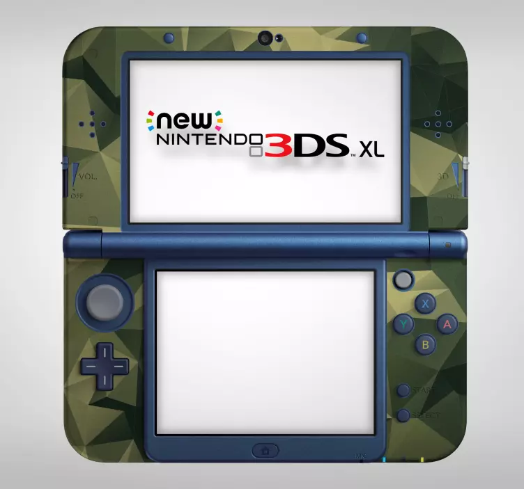 Camouflage Nintendo Skin Sticker - TenStickers