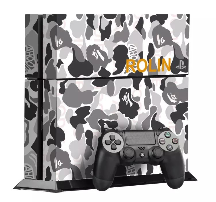 Camouflage Texture PS4 Skin - TenStickers