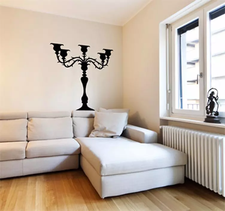 Candlestick Wall sticker - TenStickers