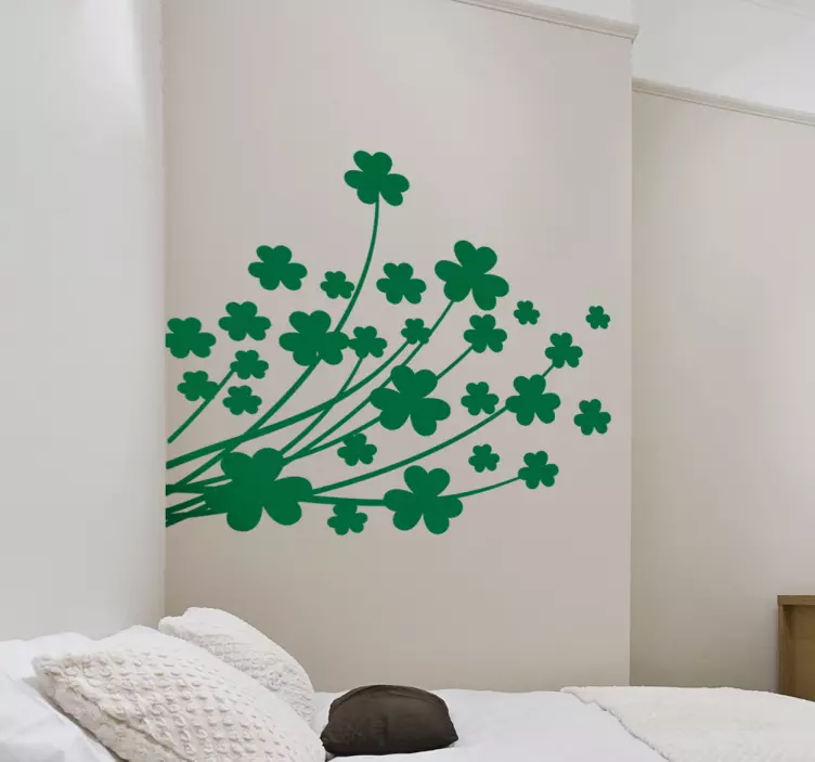 Clover Wall Sticker - TenStickers