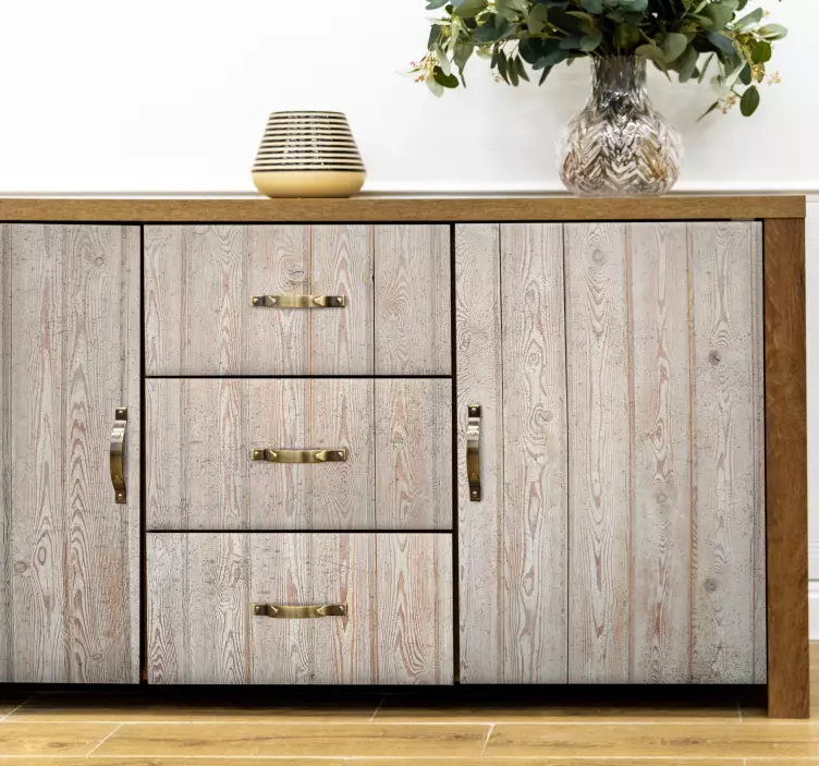 Country Timber Board furniture sticker - TenStickers