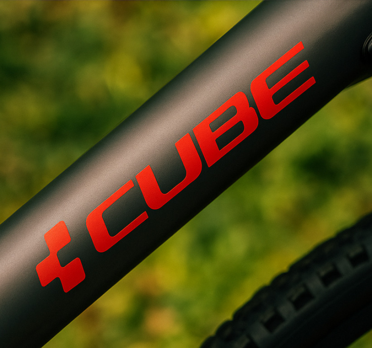 Customized bike logo bike sticker - TenStickers