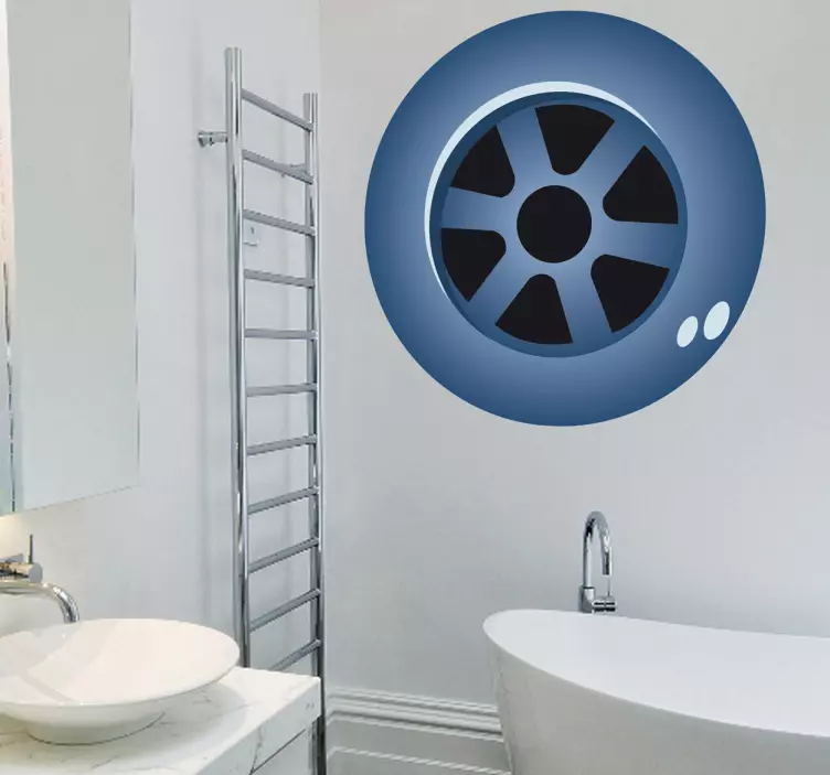 Drain Wall Sticker - TenStickers