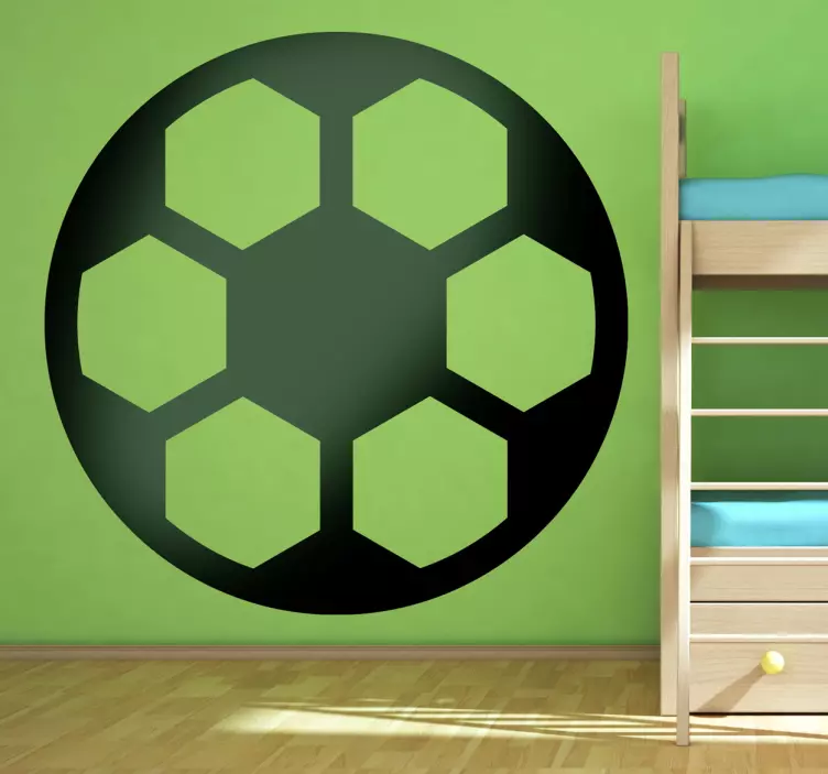 Football Icon Wall Sticker - TenStickers