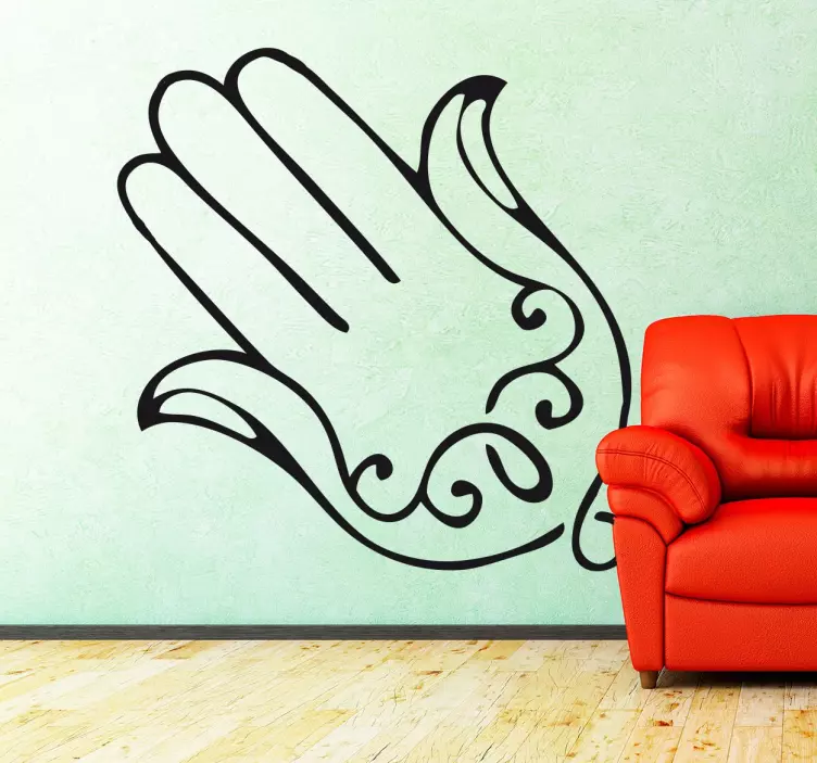 Hand of Fatima Wall Sticker - TenStickers