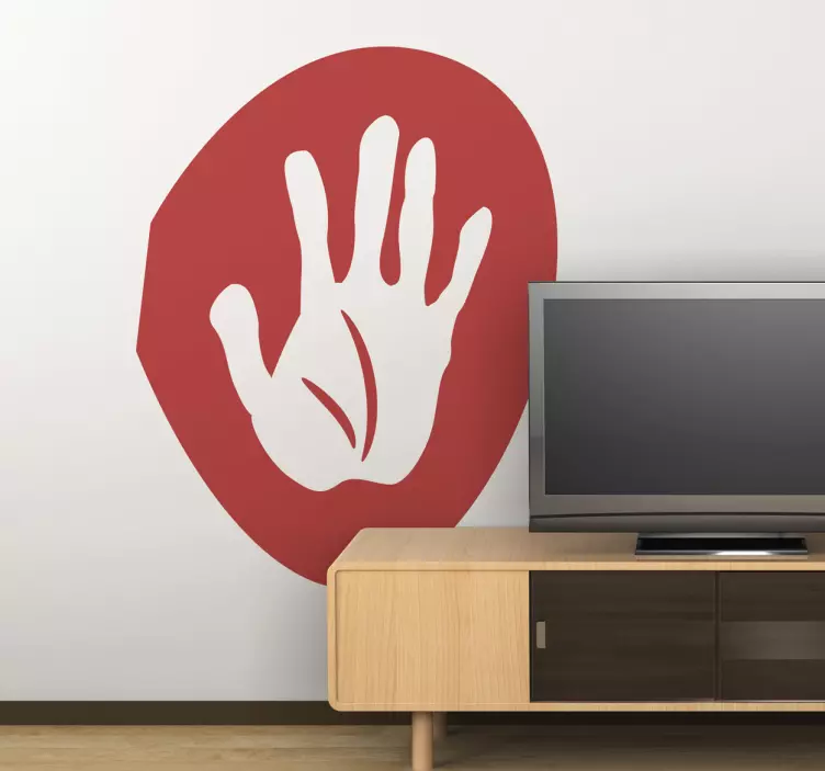 Hand Wall Sticker - TenStickers