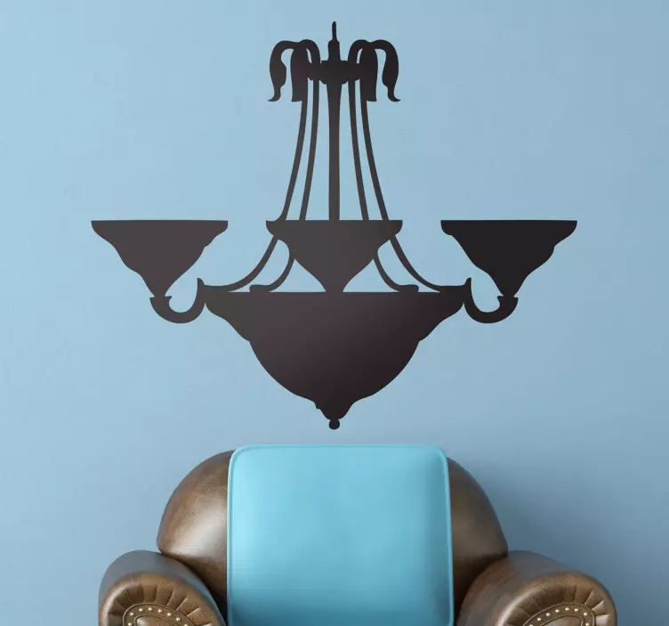 Hanging Lamp Sticker - TenStickers