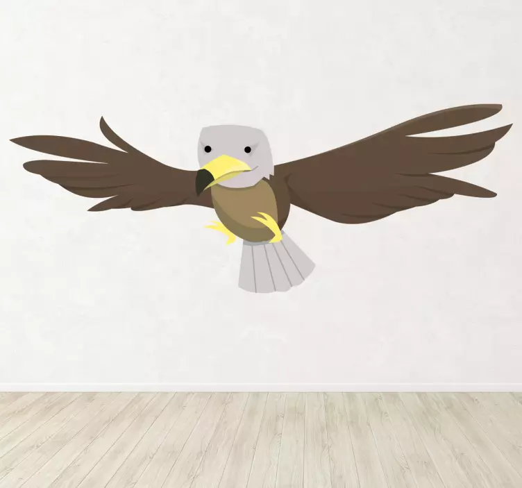 Harrier Bird Kids Stickers - TenStickers