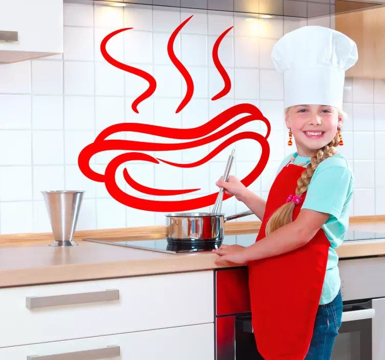 Hotdog Outline Decal - TenStickers