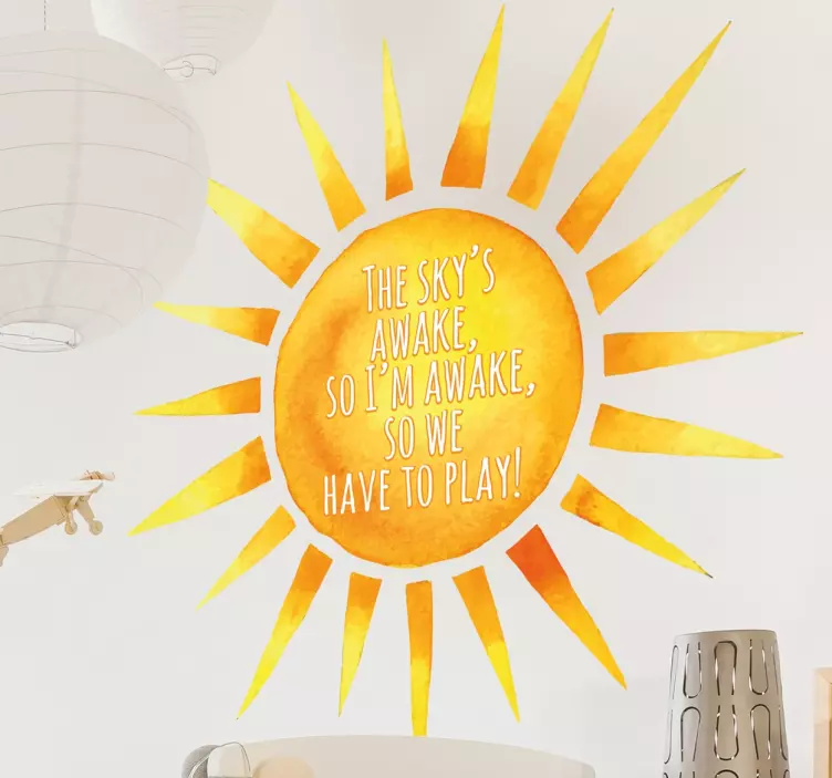 Kids Frozen Movie Quote Wall Sticker - TenStickers