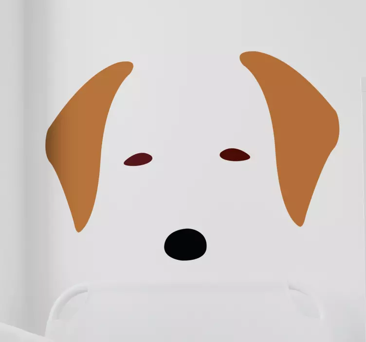 Labrador Wall Sticker - TenStickers