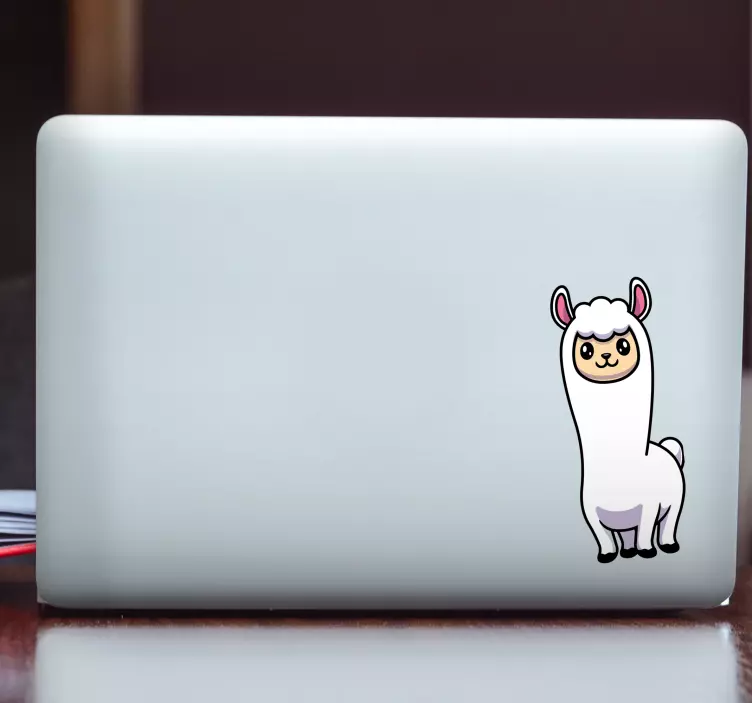 Laptop sticker cute cartoon character - TenStickers