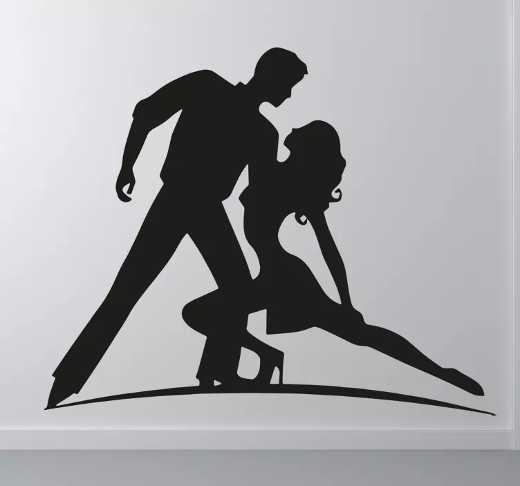 Latin Dance Decorative Wall Sticker - TenStickers