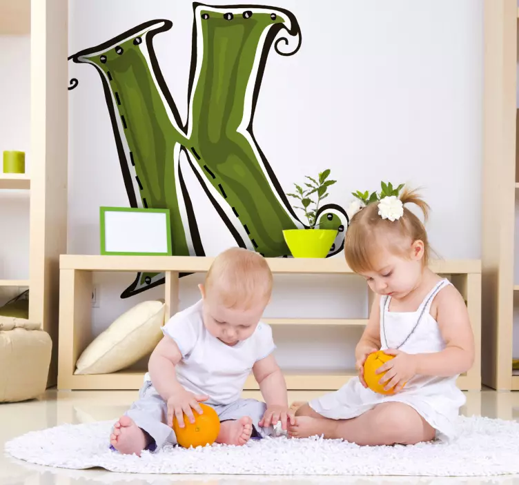 Letter K Sticker - TenStickers