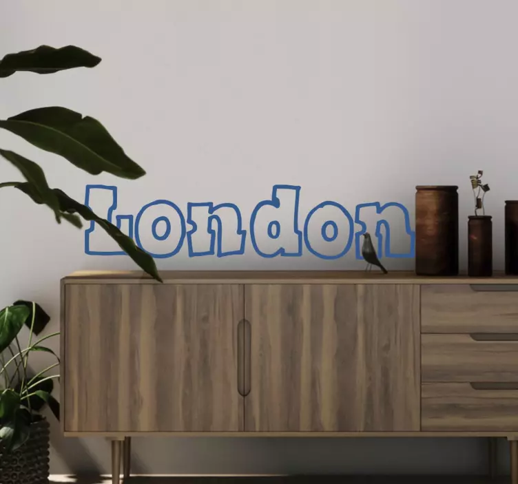 London Wall Sticker - TenStickers